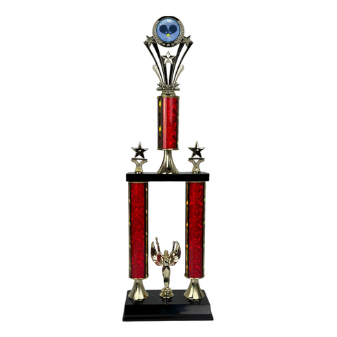 Trofeo de Tubo con Figura Serie 50 de Padel